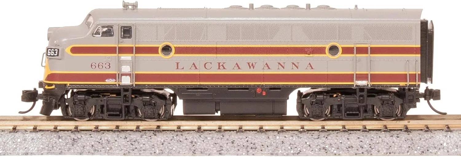 Broadway Limited 9207 EMD F3A, DLW 663, As Appears Today, Paragon4 Sound/DC/DCC, N Scale