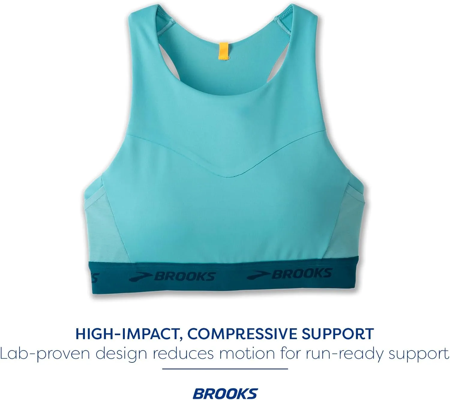 Brooks Women's 3 Pocket Sports Bra for Running, Workouts & Sports