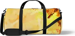 Brushed Painted Abstract Background Brush Stroked Sports Bag Tote Bag Waterproof Gym Bag with Shoulder Strap Zipper 2 Side Pockets for Men and Women, Travel and Storage Shoulder Bag.
