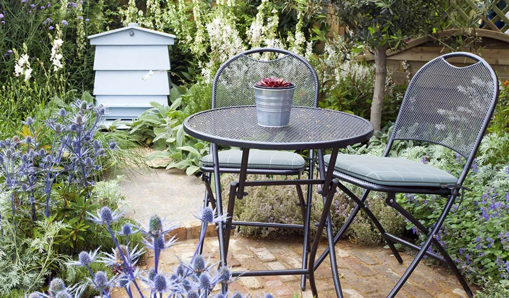 Cafe Napoli Wrought Iron 3-Piece Bistro Set