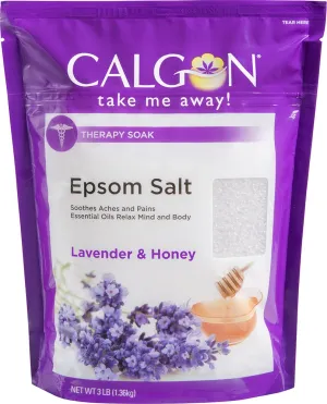 Calgon Rejuvenating Epsom Salt, Lavender and Honey, 48 Oz