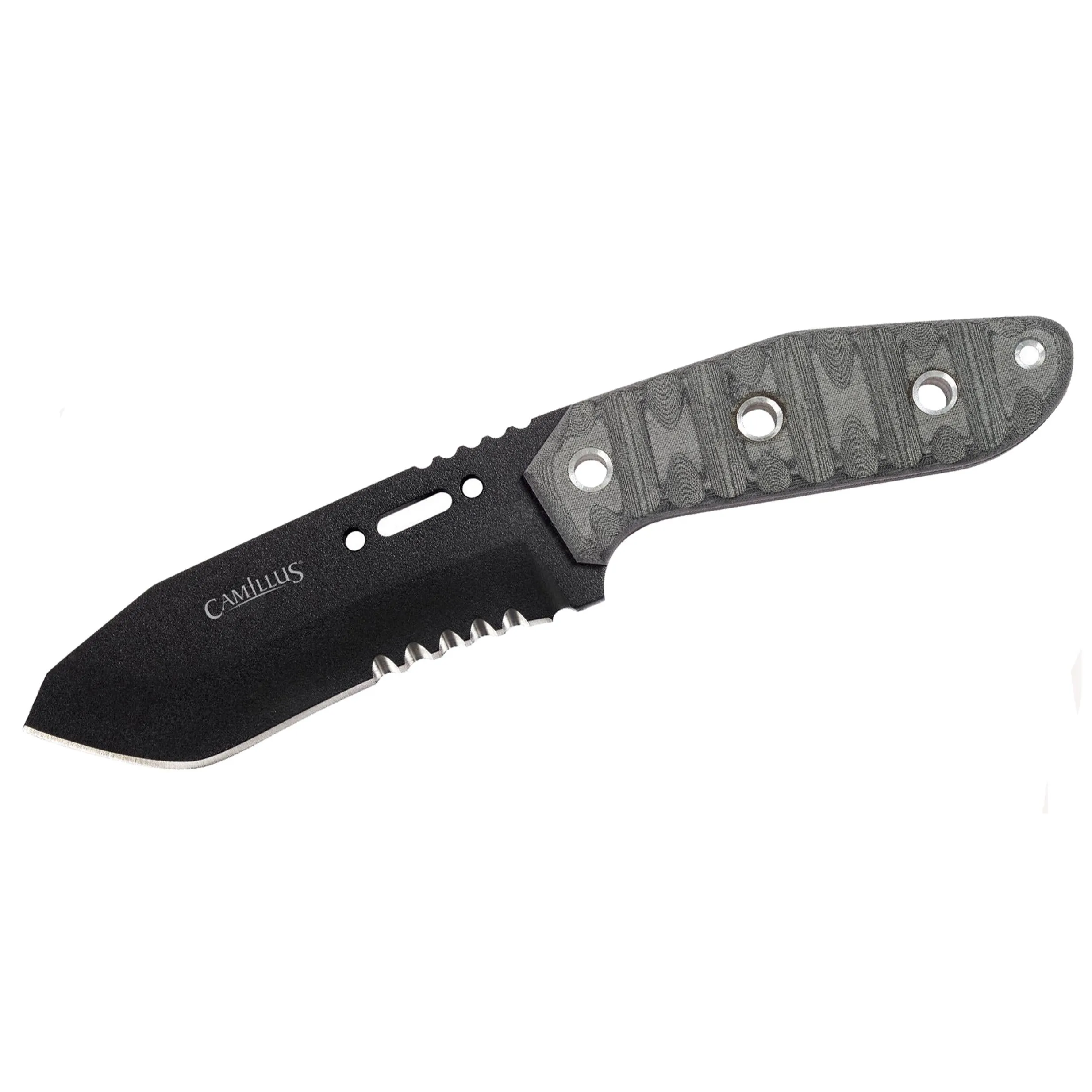 Camillus Ck-9.5" Knife,whistle,1095 Hc