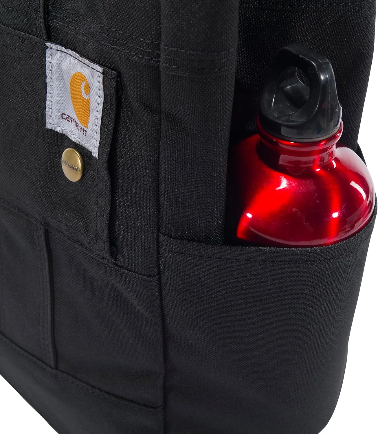 Carhartt Horizontal Zip, Durable Water-Resistant Tote Bag with Zipper Closure