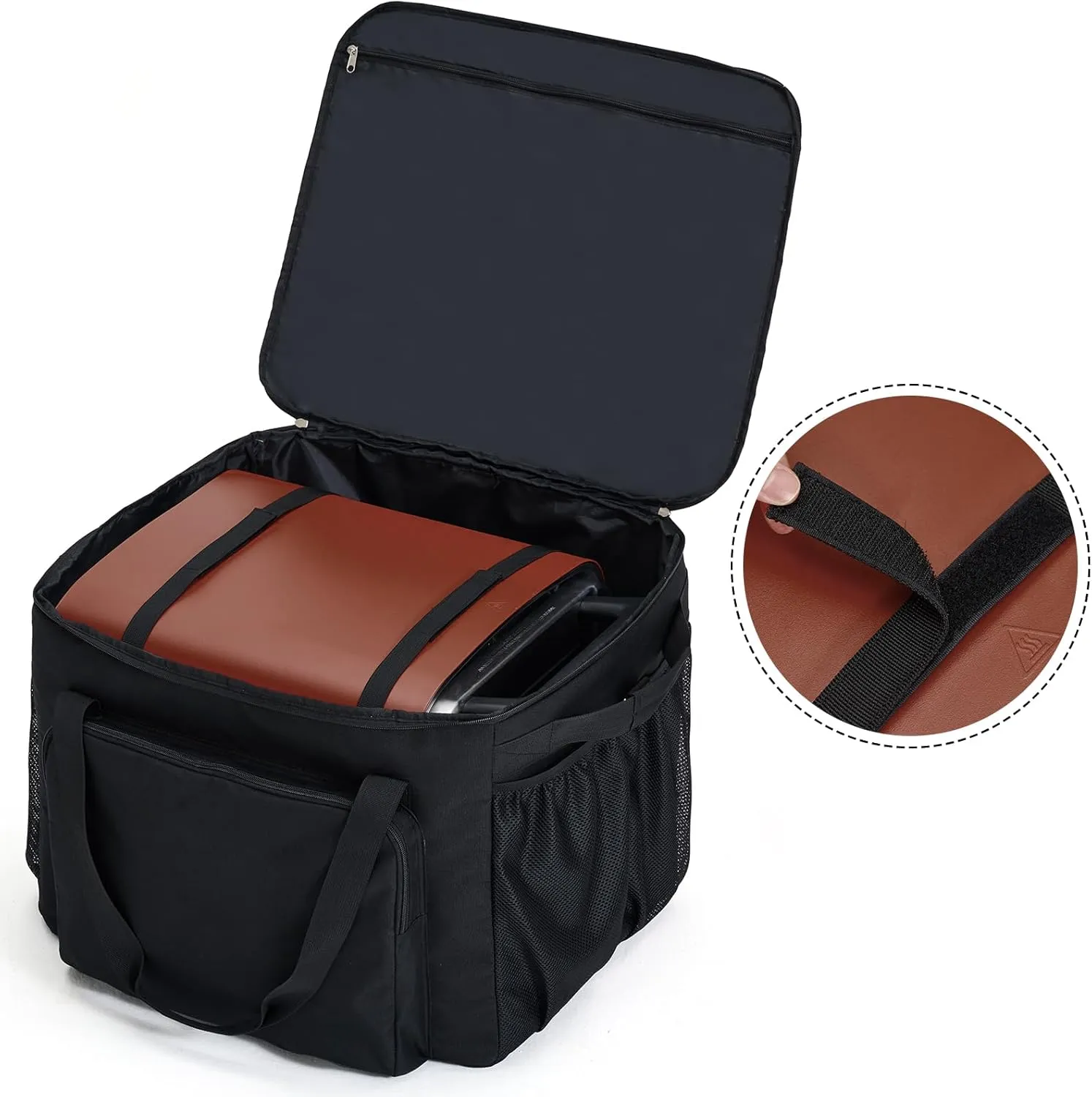 Carry Bag for Ninja Pizza oven, Accessories for Ninja Woodfire Outdoor Pizza Oven OO100 series, Padded Carrying Case with Muti-Pockets and Shoulder Straps, Water-Resistant (Bag Only)
