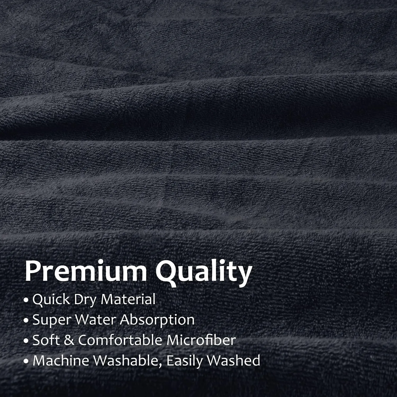 Catalonia Absorbent Surf Poncho Men Women, Quick Dry Towel Changing Poncho, Hooded Towel Poncho Adult, Changing Robe for Beach Surfing Swimming
