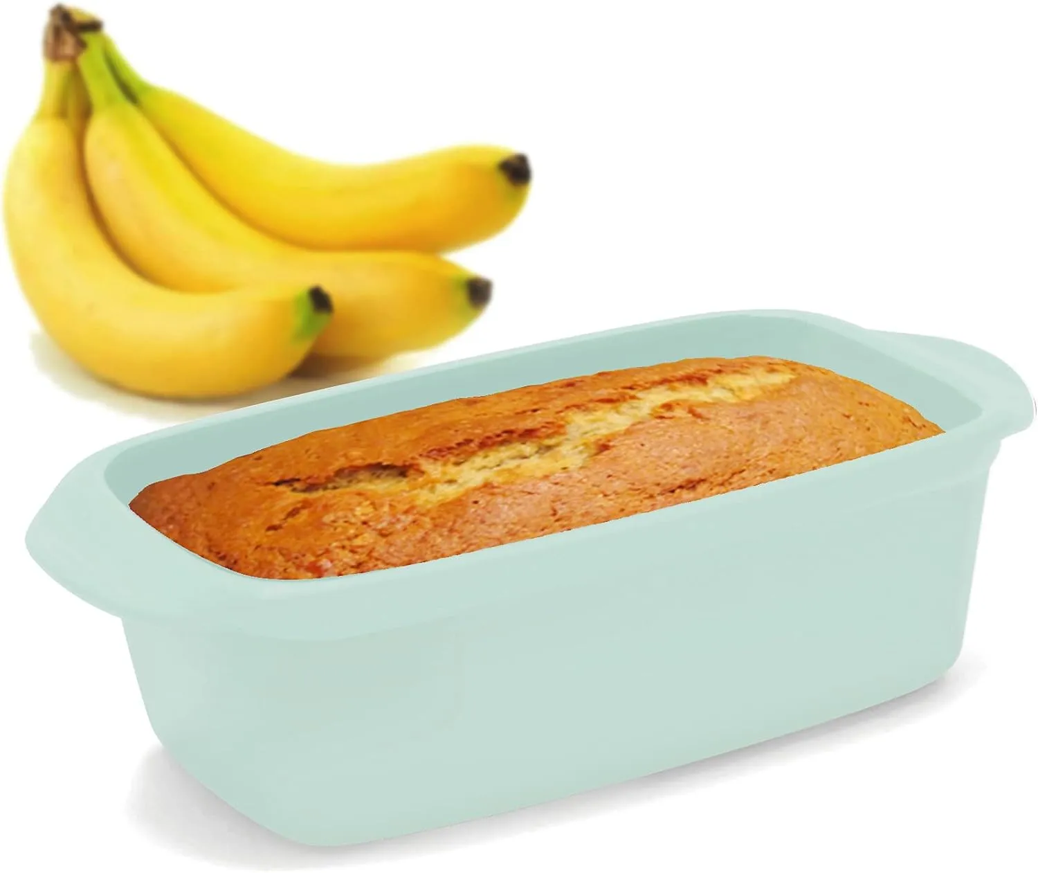 Chantal Classic 1.5 quart Ceramic Loaf Pan, 9" x 4.75" x 2.75", Sage Green, (93A-LF22 SA)