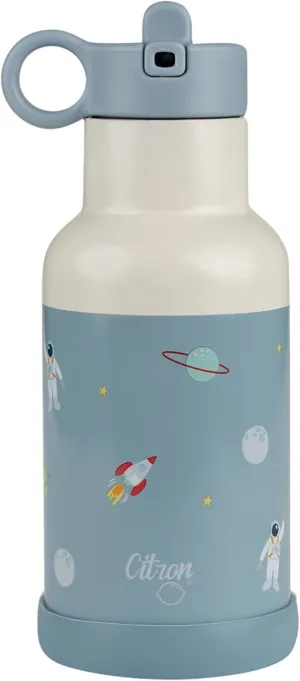 Citron Water Bottle Stainless Steel - 350ml - Vacuum-insulated with a triple wall to maintain drinks at temperature - Liquids stay warm for 12hr and cold for 24hr