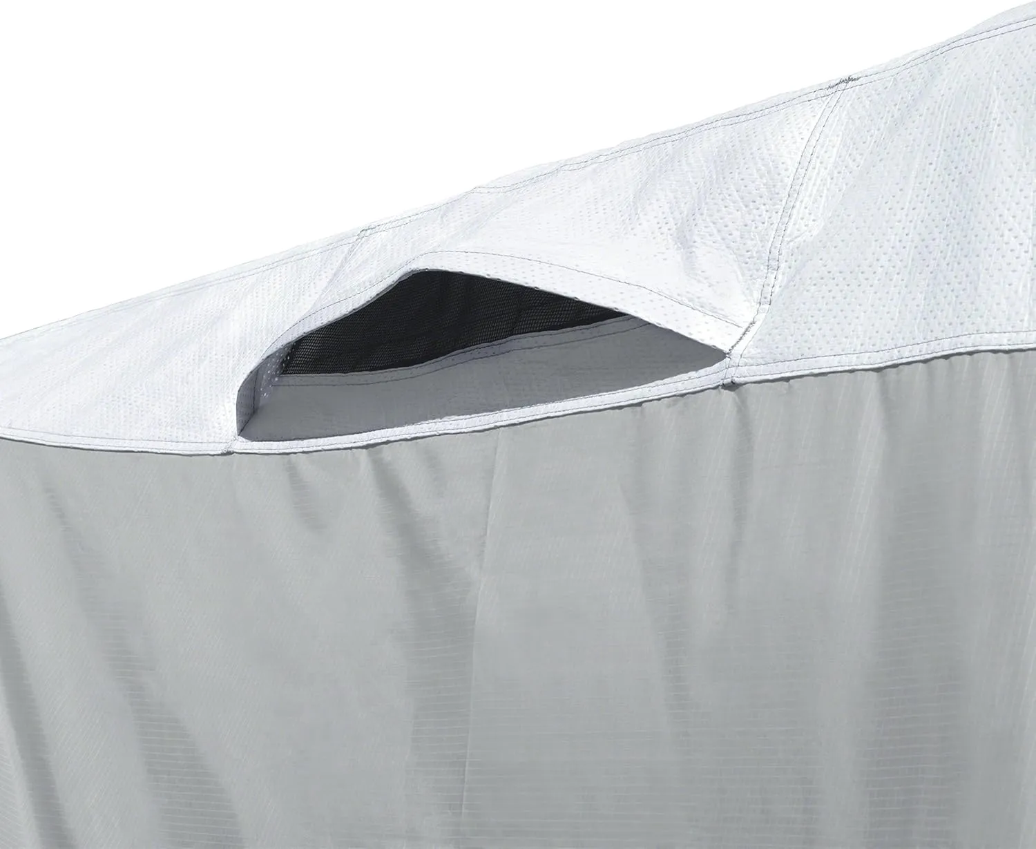 Classic Accessories 80-383-101401-EX Skyshield Travel Trailer Cover Grey 18 Ft. - 20 Ft.