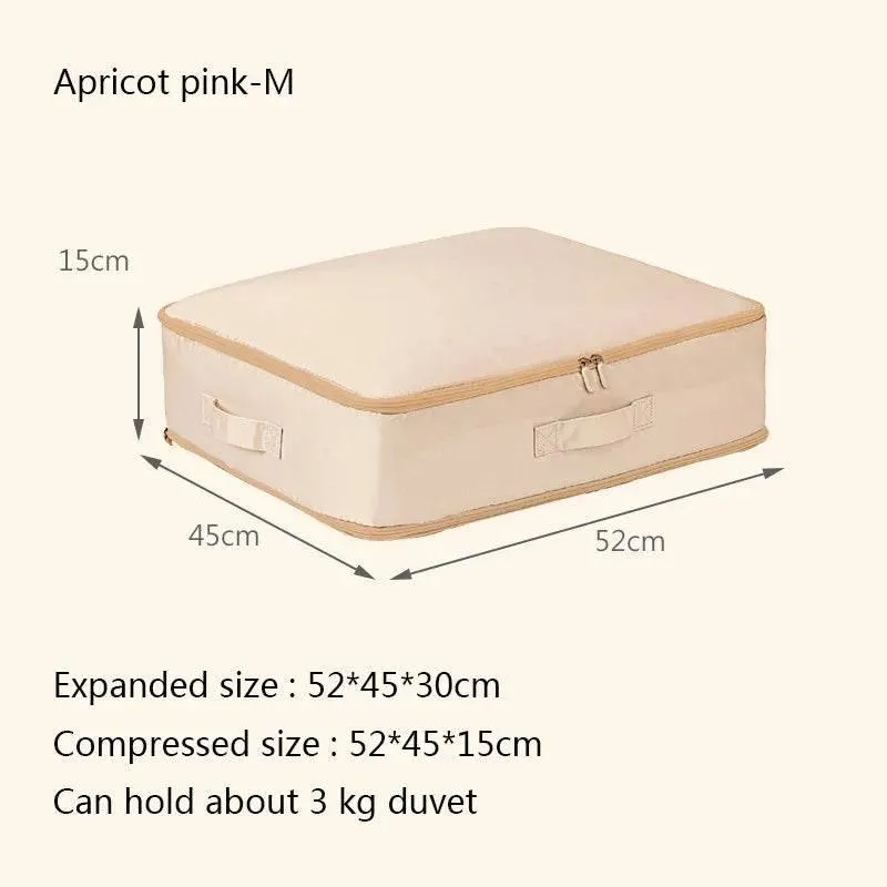Compression Duvet Organizer Bag - Space Saving Storage Solution