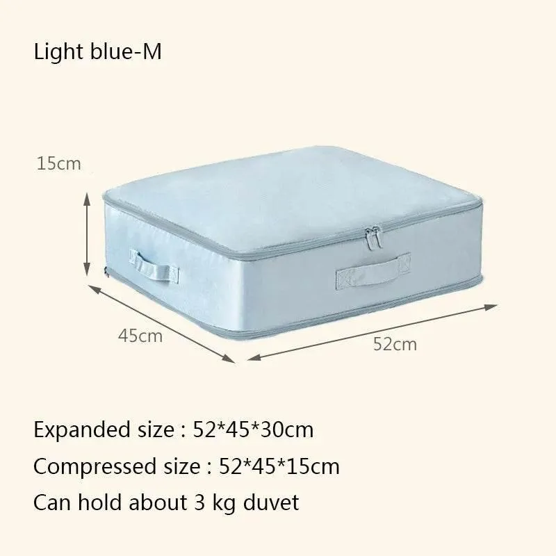 Compression Duvet Organizer Bag - Space Saving Storage Solution