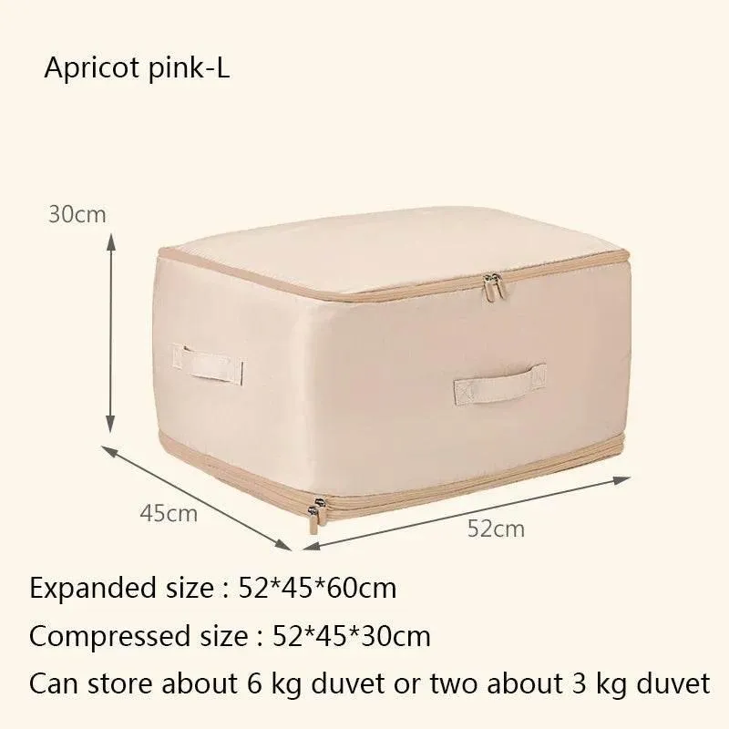Compression Duvet Organizer Bag - Space Saving Storage Solution