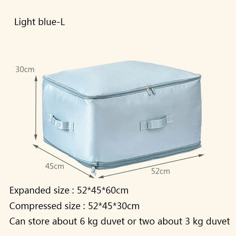Compression Duvet Organizer Bag - Space Saving Storage Solution