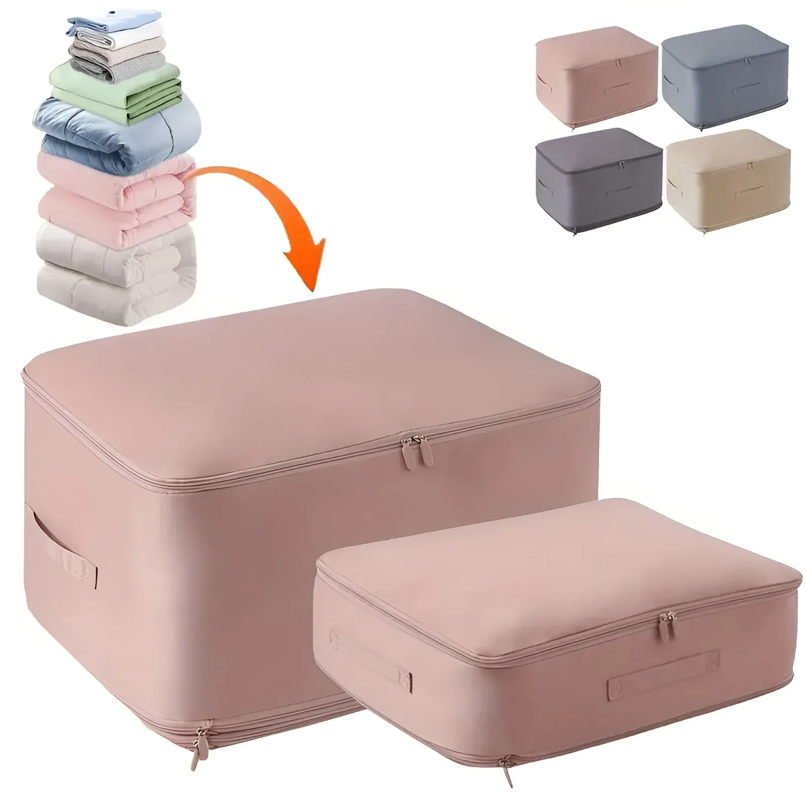 Compression Storage Bag - Maximize Your Closet: Compress Your Winter Clothes and Bedding