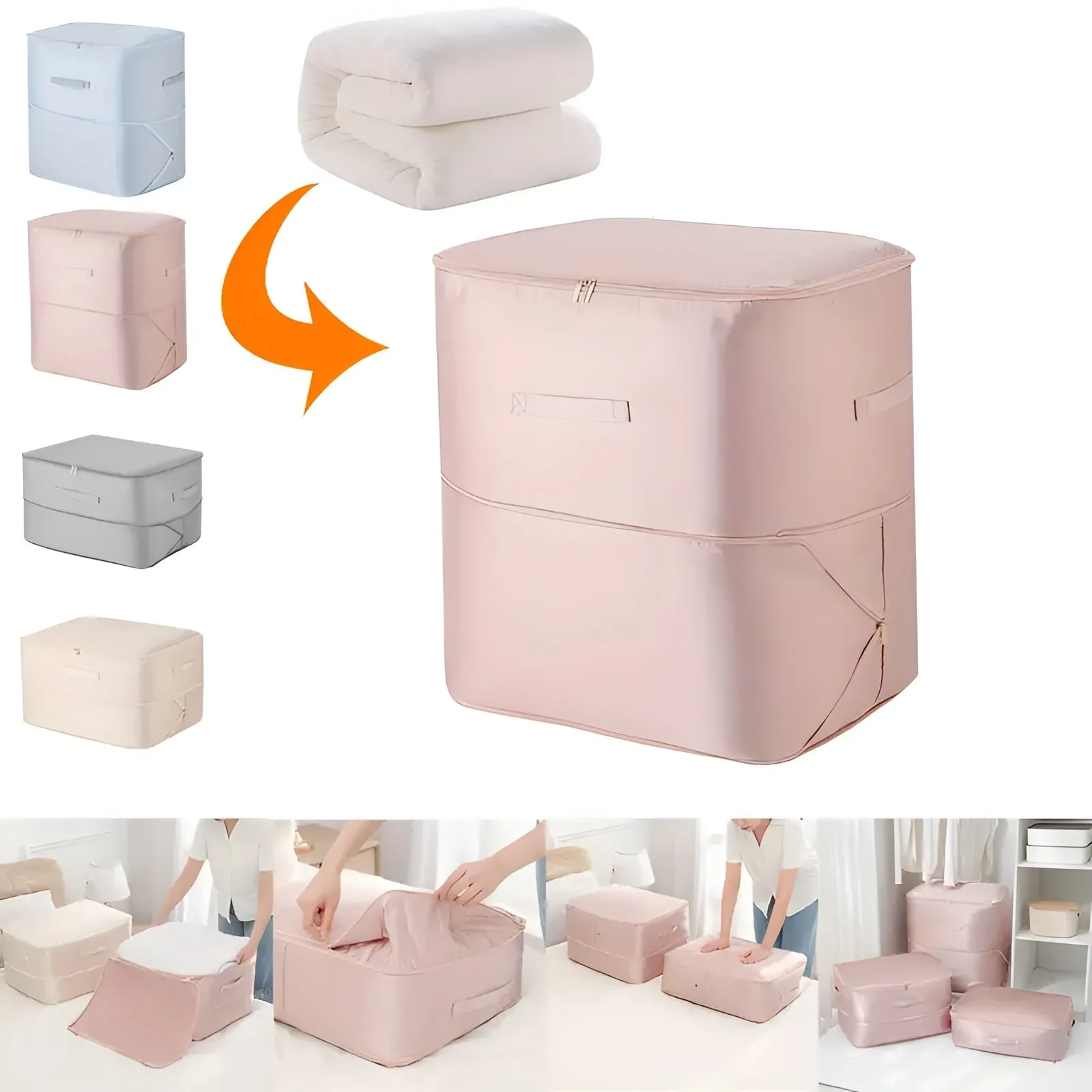 Compression Storage Bag - Maximize Your Closet: Compress Your Winter Clothes and Bedding