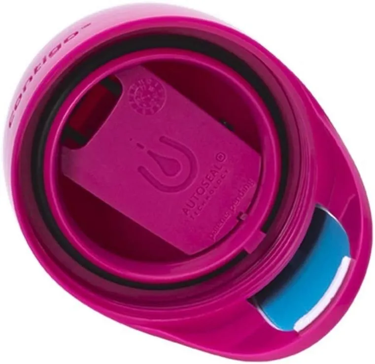 Contigo Swish Autoseal Water Bottle, Large BPA Drinking Bottle, Leakproof Gym Bottle, Ideal for Sports, Running, Bike, Running, Hiking, 500 ml, Magenta