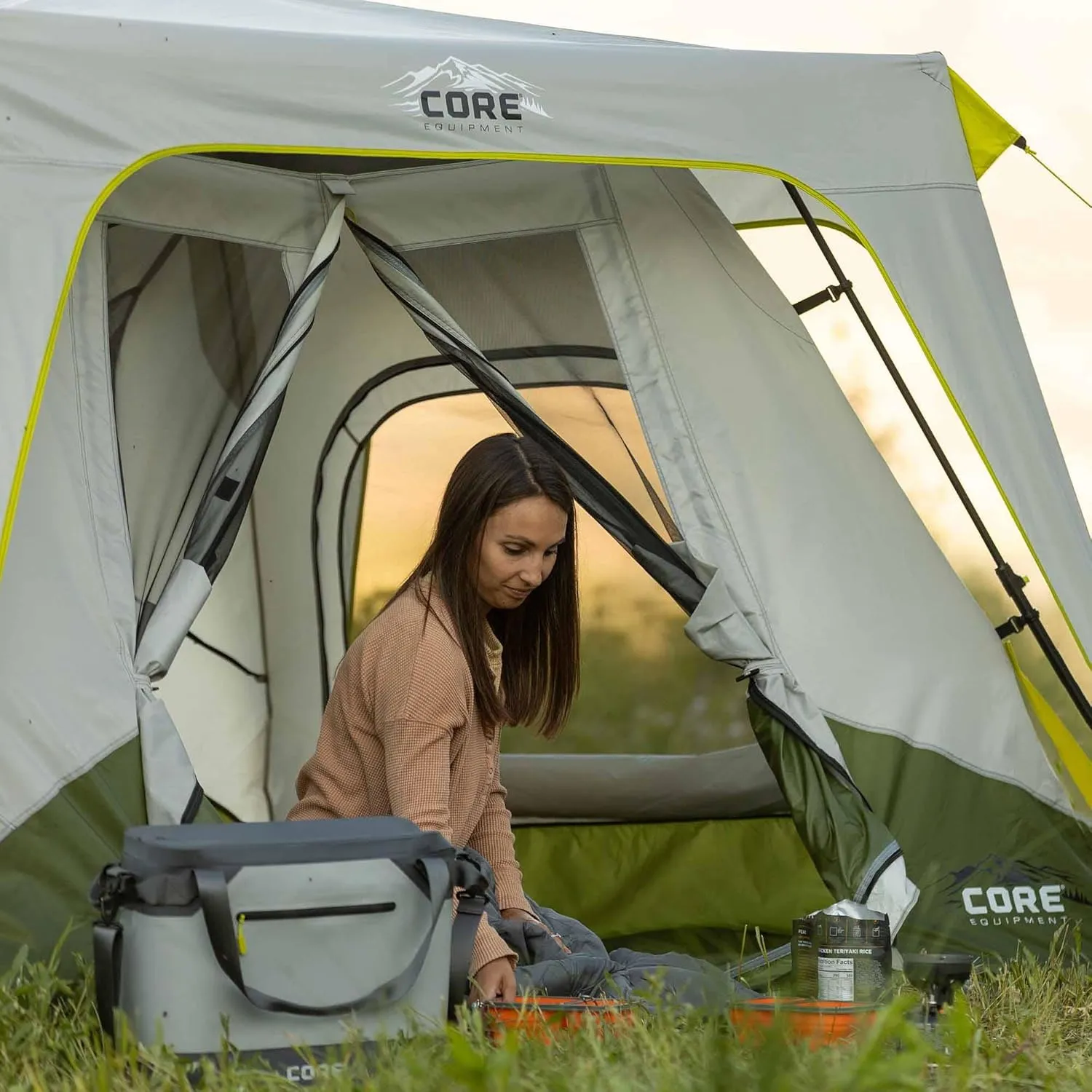 CORE Insulated Leak Proof Soft Coolers for Camping, Outdoor, Lunch, Travel, Picnic, Beach Accessories / 12 Can / 20 Can / 30 Can / 36 Can Small & Large Portable Cooler Tote Bags