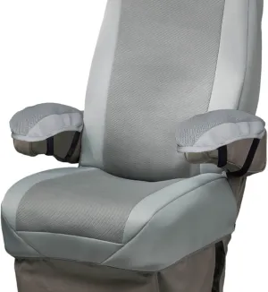 Covercraft Seat Glove Universal Seat Cover for RVs and Vans, Single Bucket Seat (Gray/Gray)