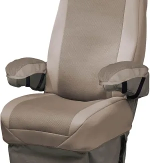 Covercraft Seat Glove Universal Seat Cover for RVs and Vans, Single Bucket Seat (Tan/Tan)