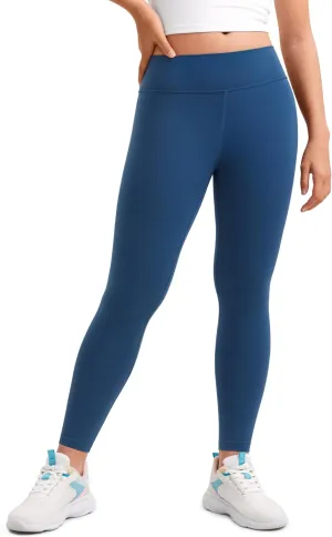 CRZ YOGA Girls Butterluxe Full Length Athletic Leggings - Kids High Waist Lounge Pants Active Dance Running Yoga Tights