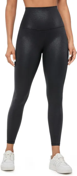 CRZ YOGA Super High Waisted Butterluxe Yoga Pants 25 Inches - Buttery Soft Workout Leggings for Women Over Belly