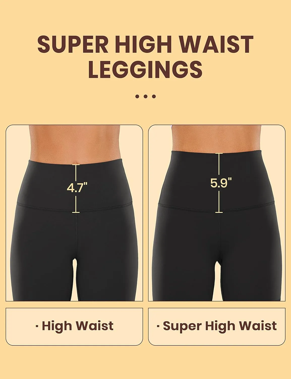 CRZ YOGA Super High Waisted Butterluxe Yoga Pants 25 Inches - Buttery Soft Workout Leggings for Women Over Belly