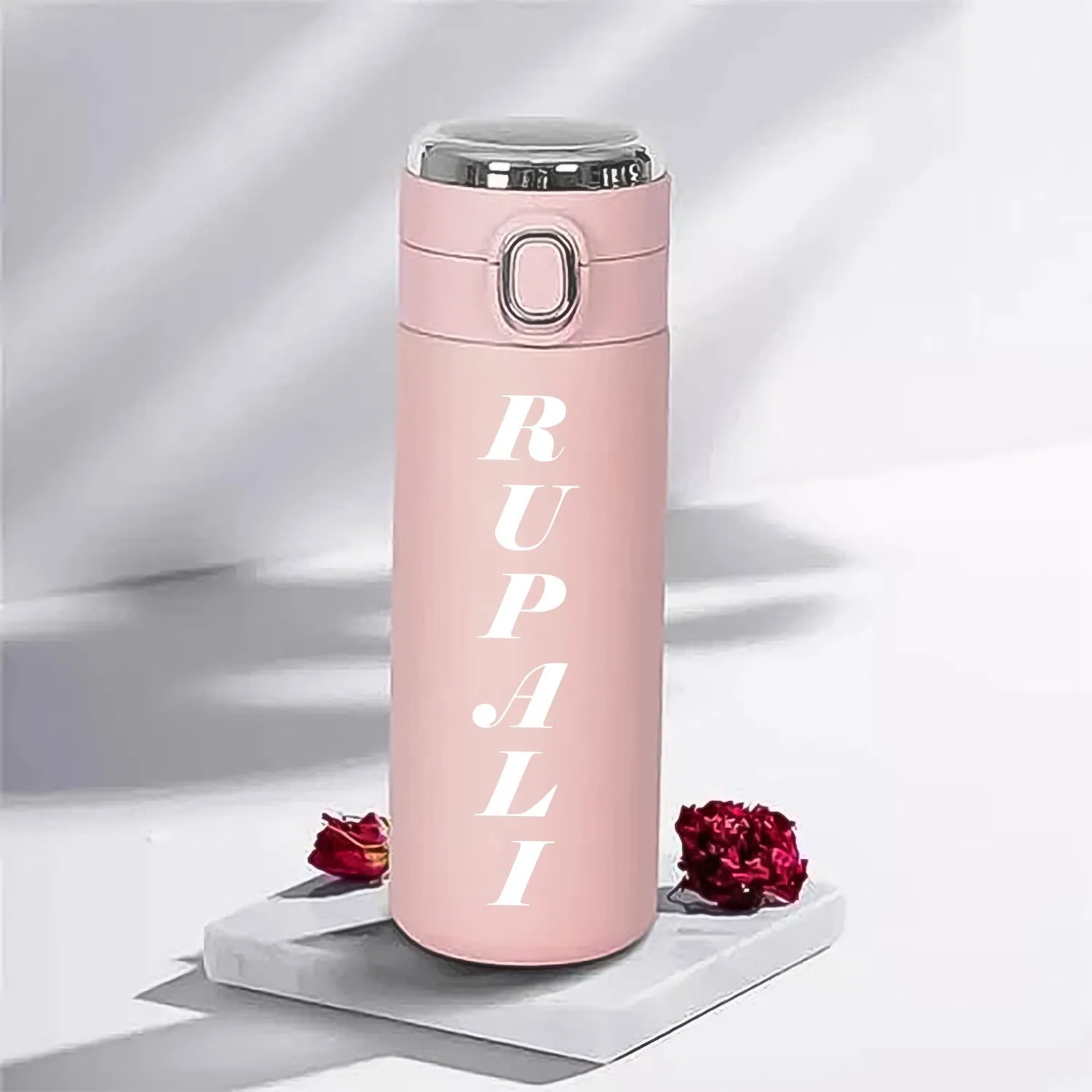 Customize Smart Vacuum Insulated Water Bottle with LED Temperature Display (450 ML Approx)