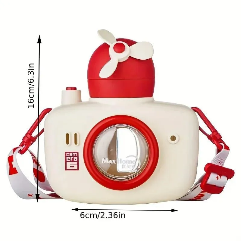 Cute Children Drinking Camera Bottle (550 ml)