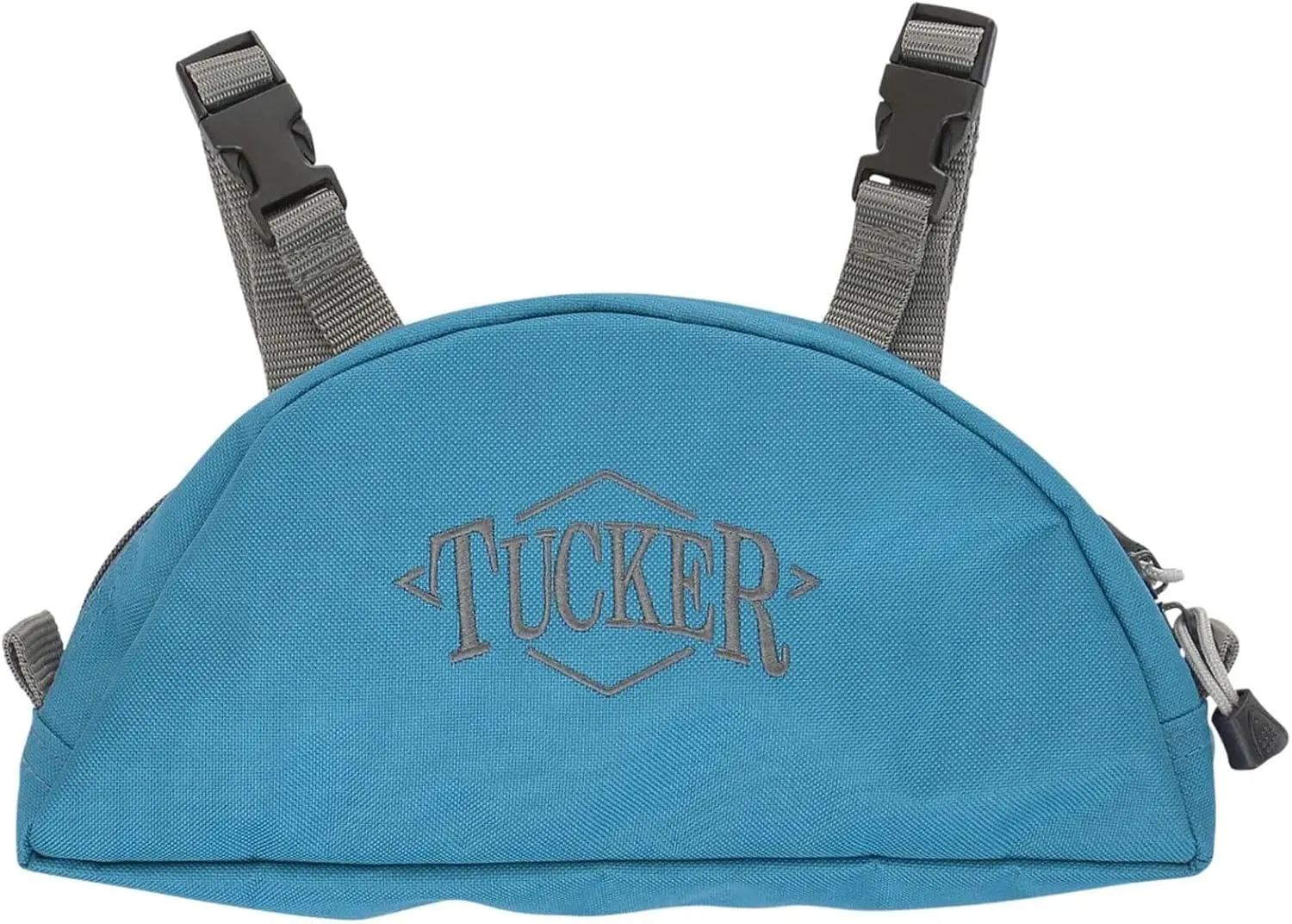 Day Tripper Pommel Bag - Durable Water Resistant Horse Trail Riding Saddle Pouch with Double Compression Attachment Straps & Side Buckle