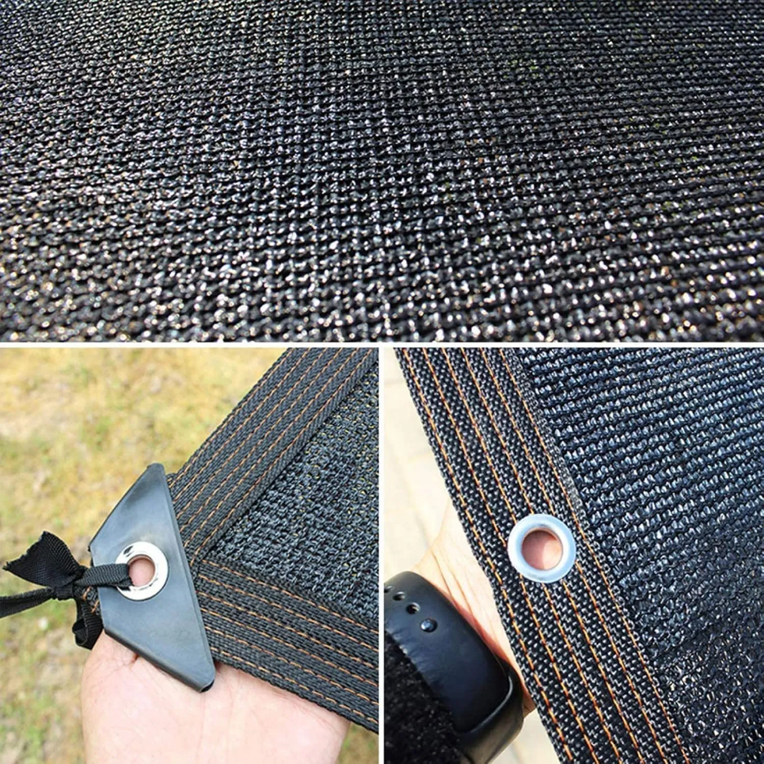 Dog Kennel Shade Cover 95% Sunblock Shade Tarp Panel Net Mesh with Grommets for Outdoor Dog House Large Pet Crate Chicken Coop, 10ft x 13ft