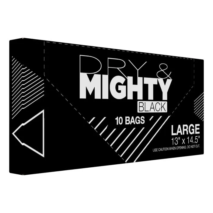 Dry & Mighty Black Bags Large (10 Pack)