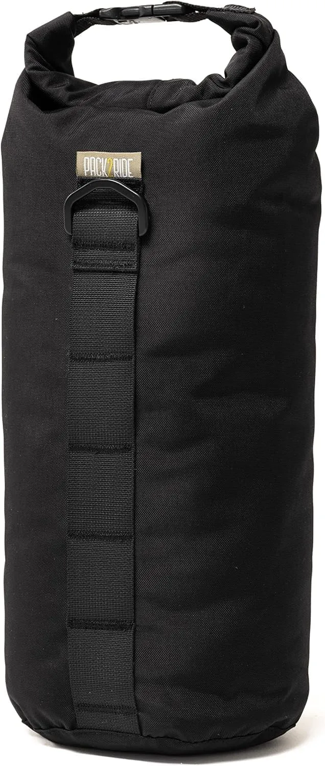 DryTheRain Rolltop Cargo Bag - Durable double layer Coated Fabrics Fully Waterproof Dry Bag, Carrying Solution for Camping Gear on MTB, Road Bikes, Bikepacking Trips, Commutes - 7L