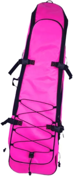 DYNWAVE Long Fins Bag Scuba Gear Bag Portable Snorkeling Gear Bag Flippers Bag Diving Fin Bag for Beach Spearfishing Camping Swimming