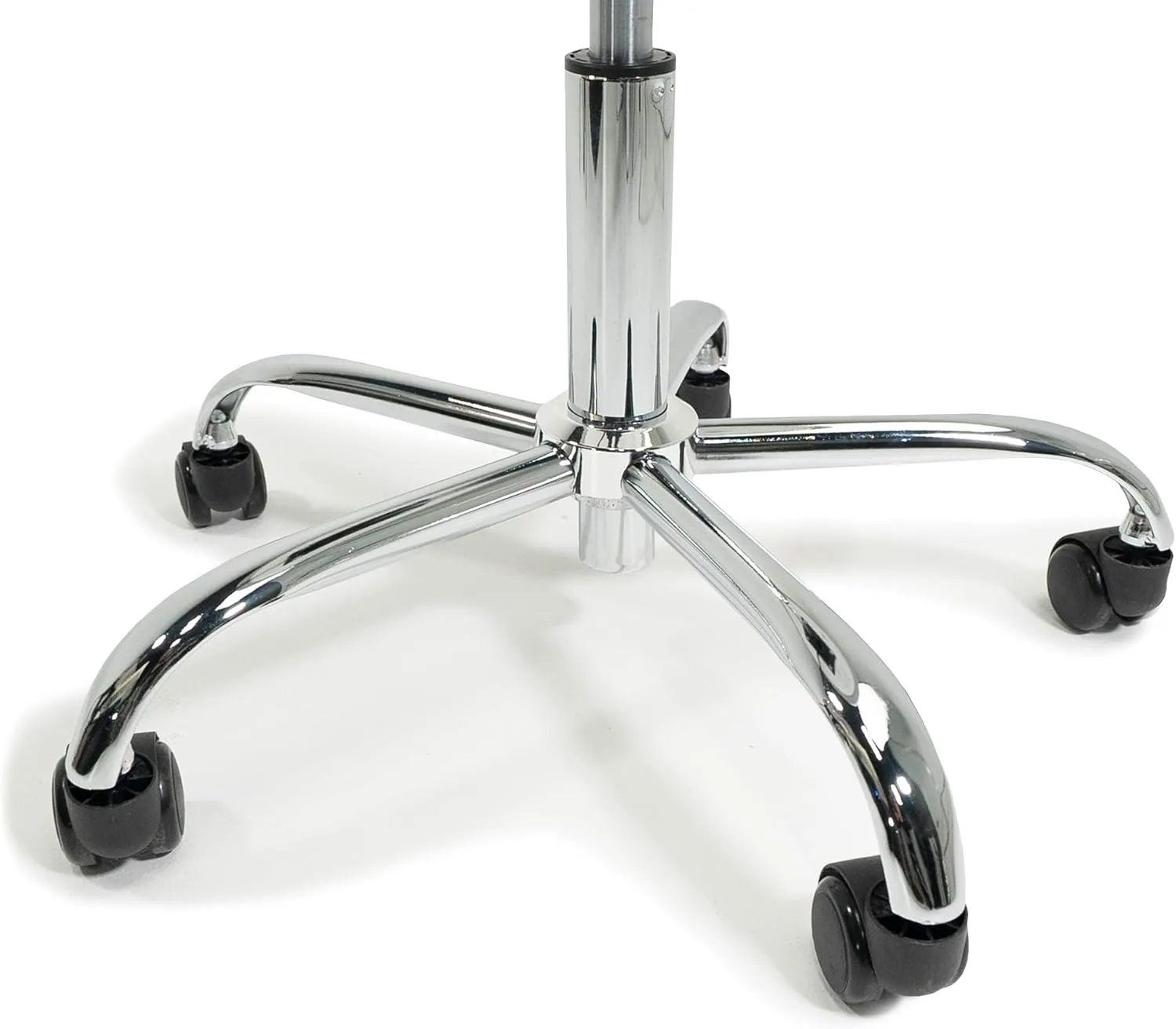 EARTHLITE Pneumatic Massage Salon Drafting Stool - No Leaking (vs. Hydraulic), Adjustable, Rolling, CFC-Free / Medical Spa Facial Chair