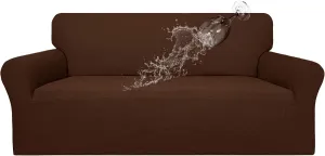 Easy-Going 100% Waterproof Couch Cover, Dual Waterproof Sofa Cover, Stretch Jacquard Sofa Slipcover, Leakproof Furniture Protector for Kids, Pets, Dog and Cat (Sofa, Coffee)