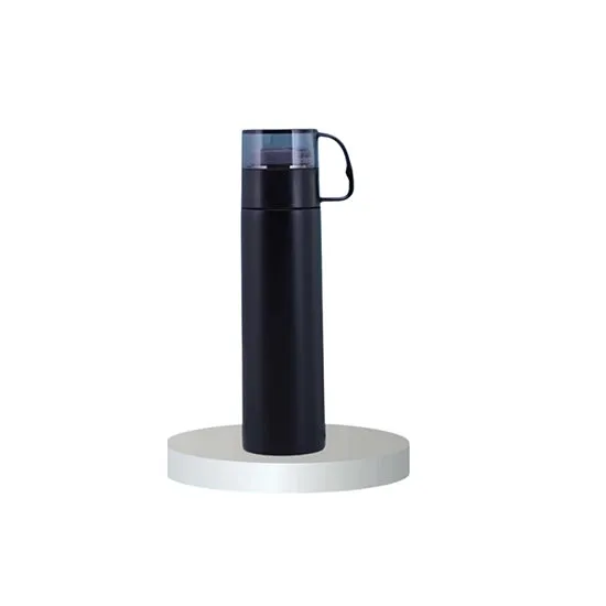Eco Friendly Vacuum Insulated Flask With Tea Cup 500ml