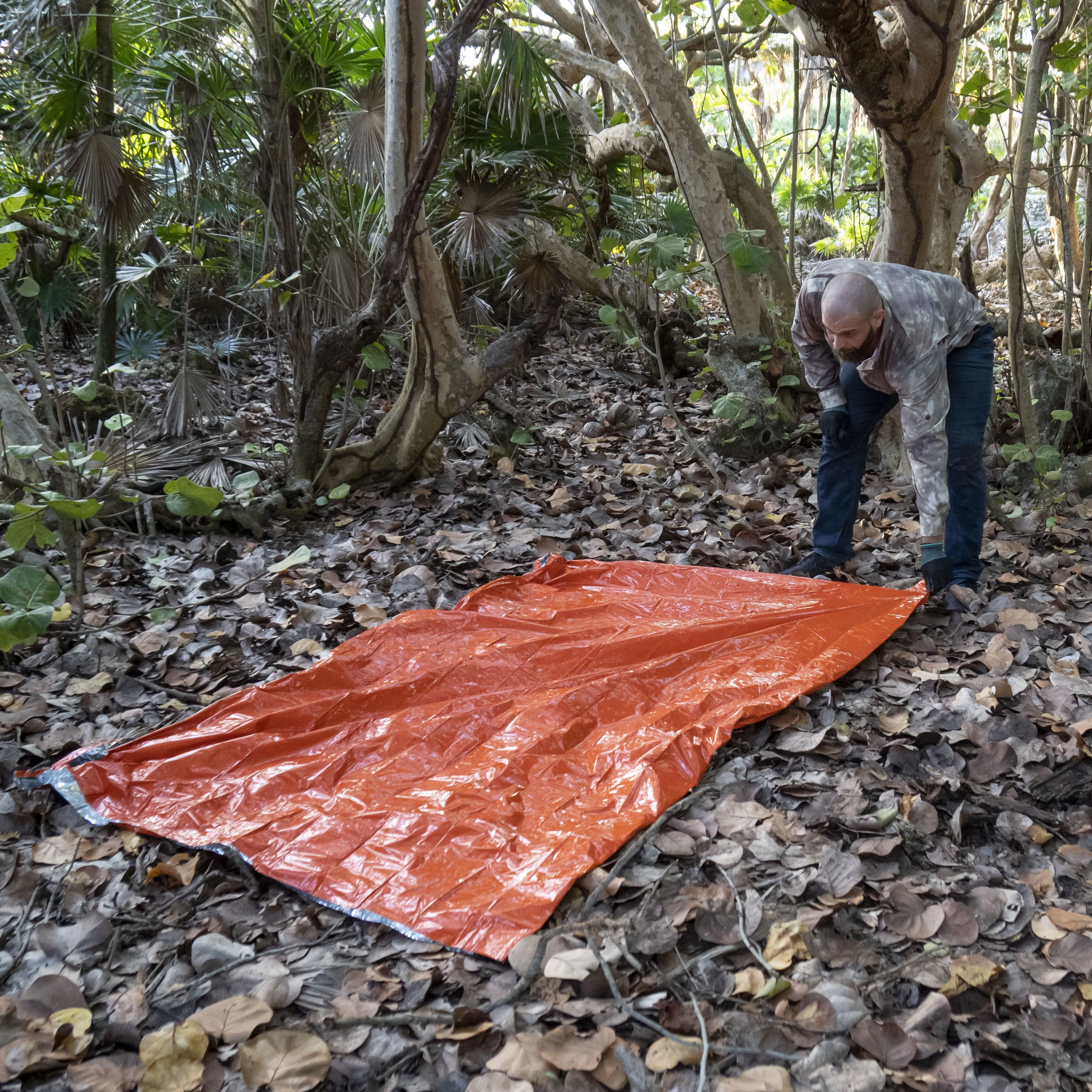Emergency Survival Mylar Tube Tent
