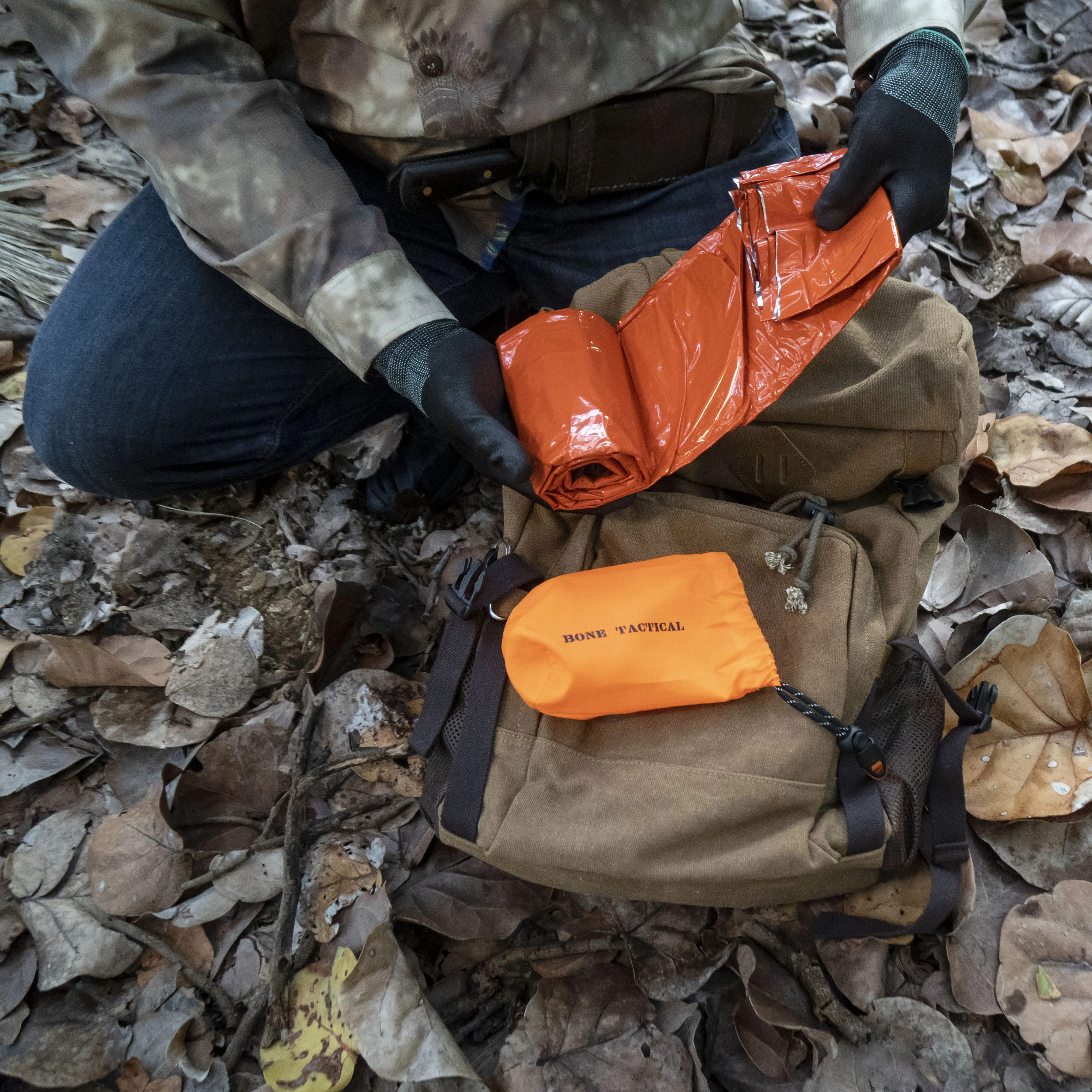 Emergency Survival Mylar Tube Tent
