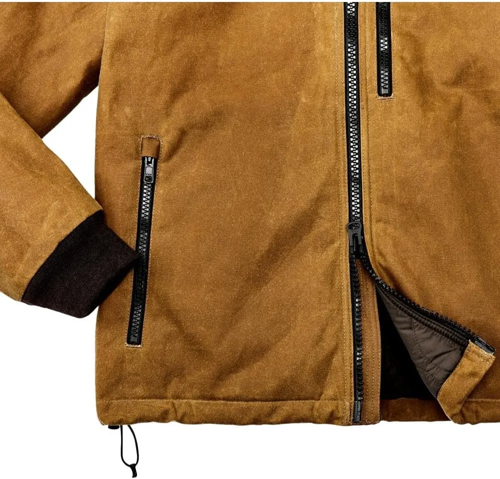 Filson Tin Cloth Primaloft Jacket Dark Tan