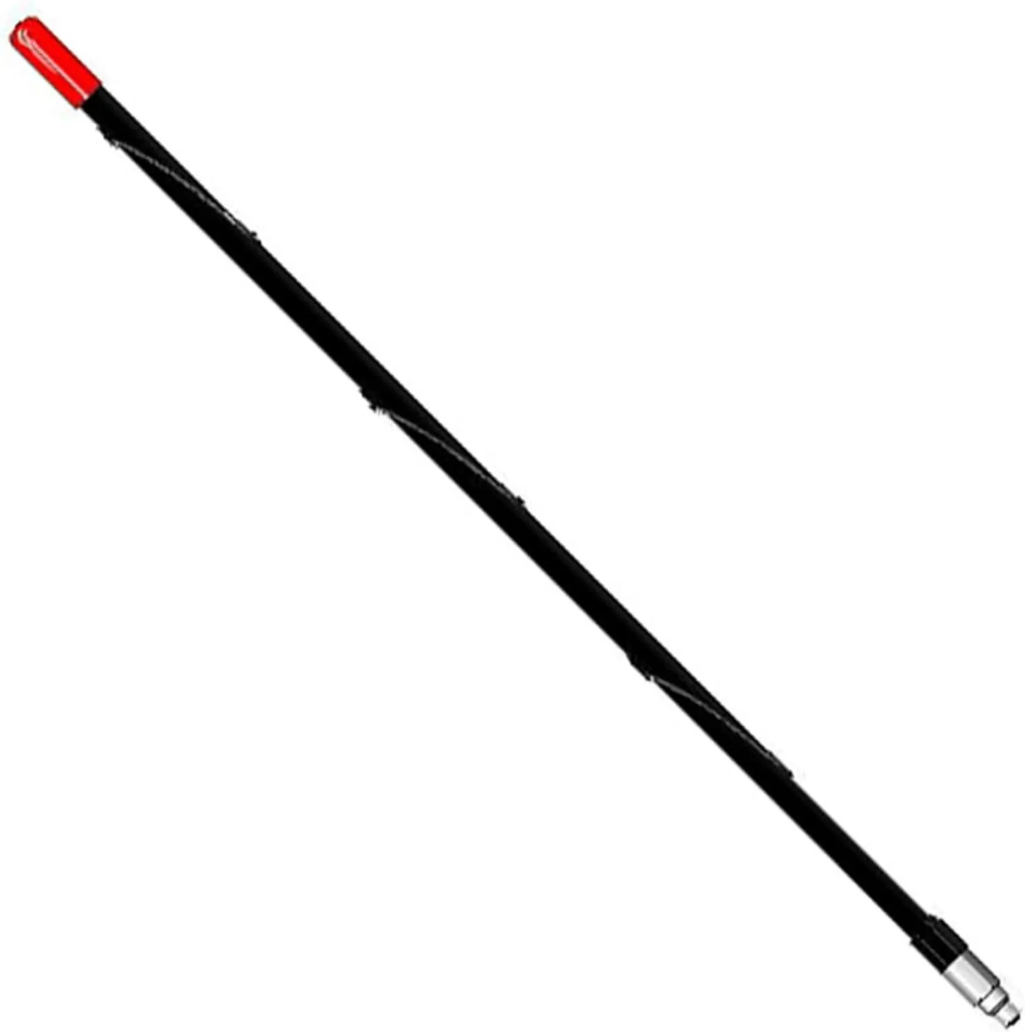FIRESTIK 15in 2-Meter Tunable Tip-1/4 Wave, Black, 2M15-B