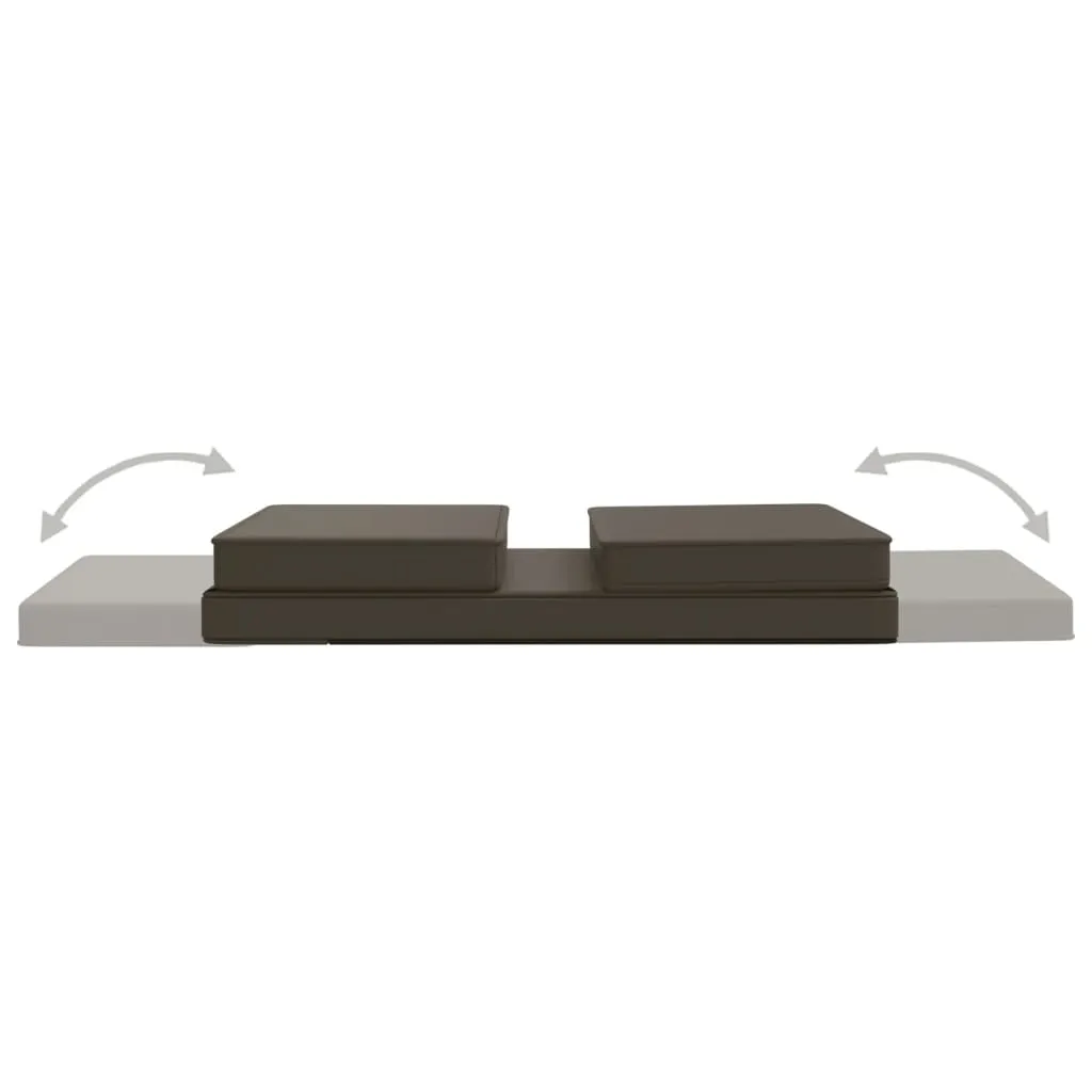 Floor Chair Lounge Chaise Lounge Folding Floor Lounger Faux Leather