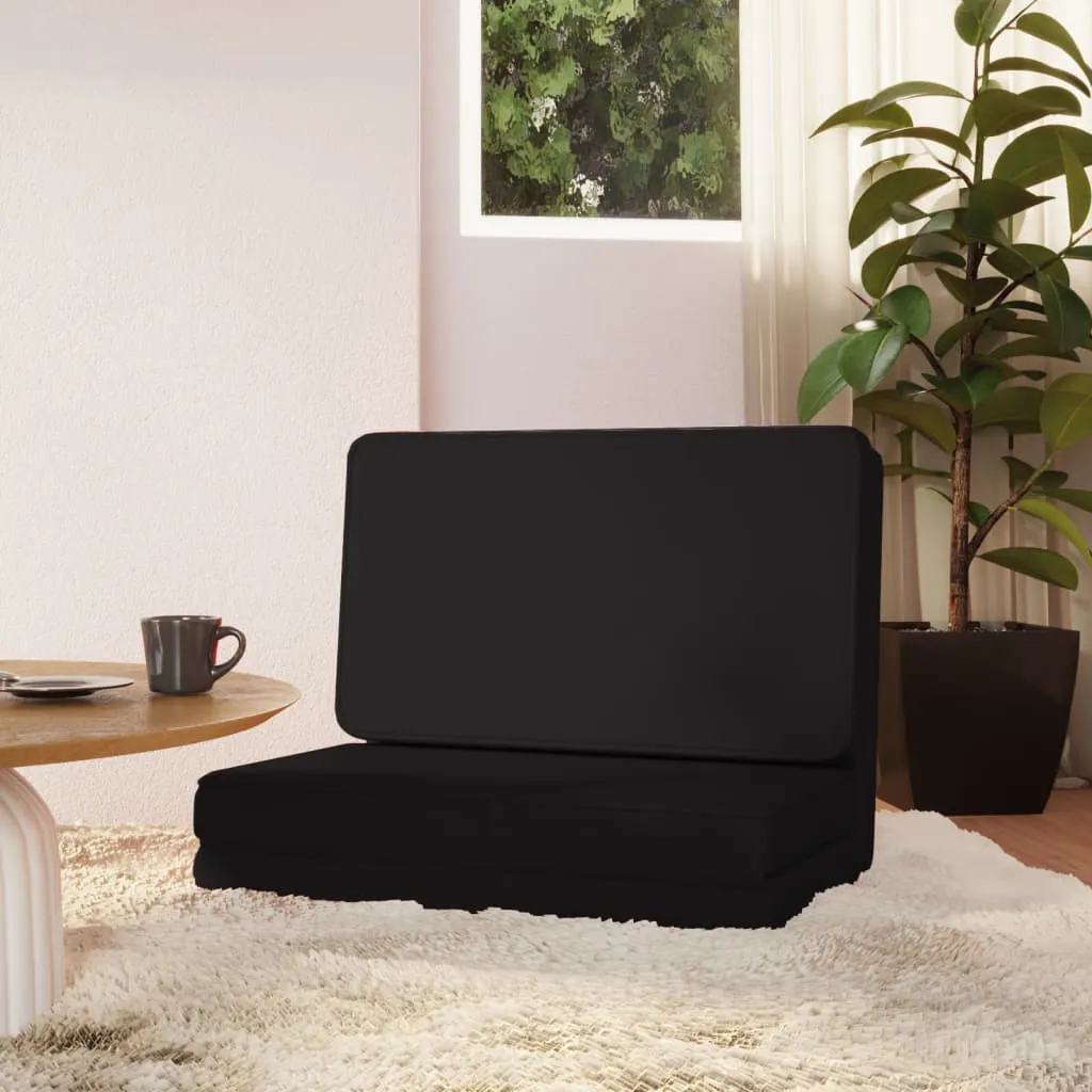Floor Chair Lounge Chaise Lounge Folding Floor Lounger Faux Leather