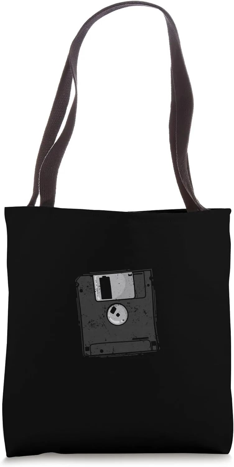 Floppy Disk Memory Module Data Carrier Tote Bag