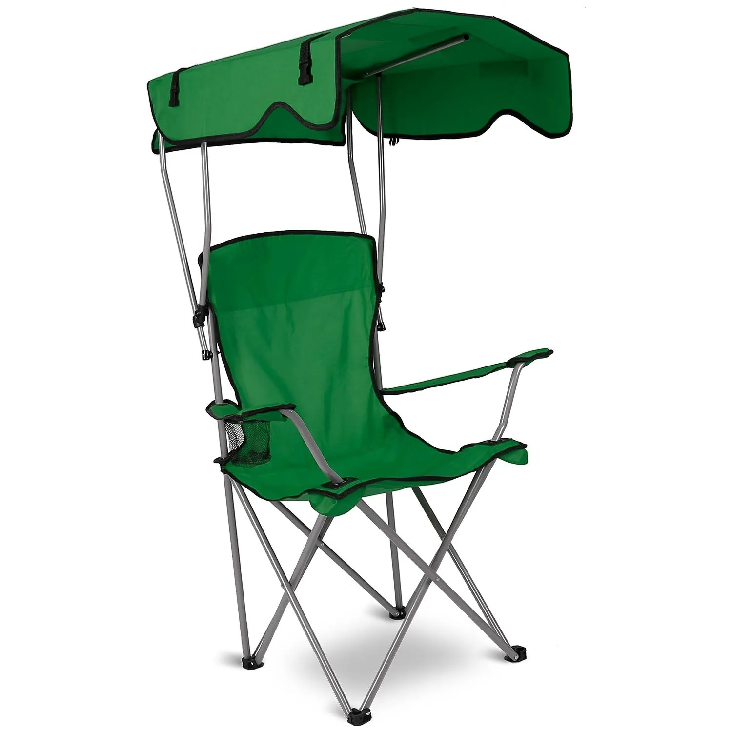 Foldable Beach Canopy Lawn Chair