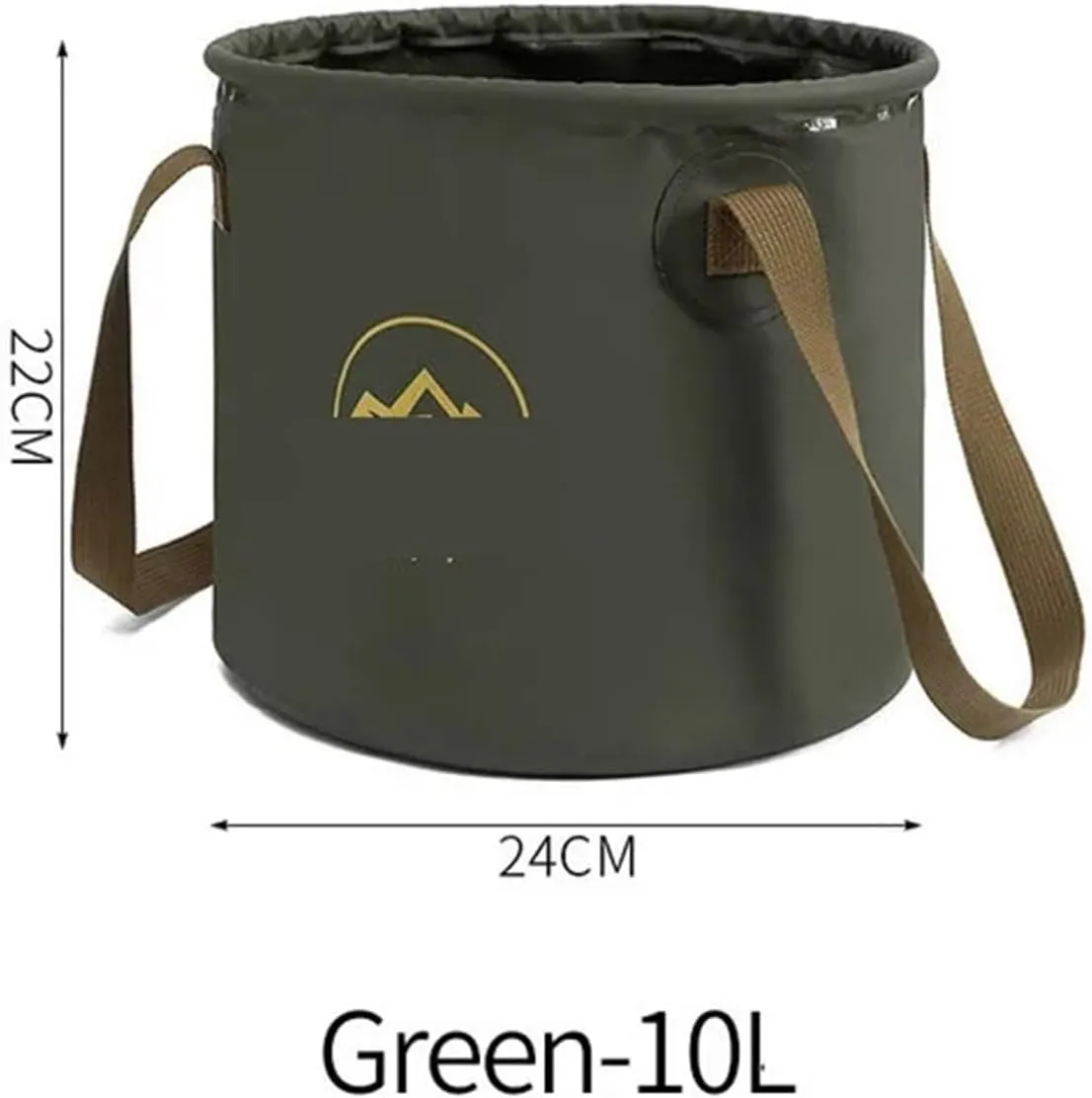 Folding Portable Bucket Folding Camping Cube Bucket Foldable Collapsible Bucket Camp Tourism Car Wash Fishing Car Camping Accessories (Color : Folding Bucket S-01)