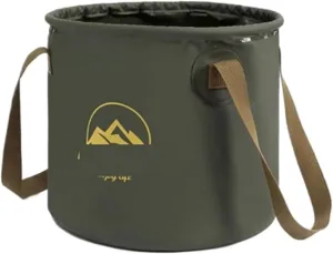 Folding Portable Bucket Folding Camping Cube Bucket Foldable Collapsible Bucket Camp Tourism Car Wash Fishing Car Camping Accessories (Color : Folding Bucket S-01)