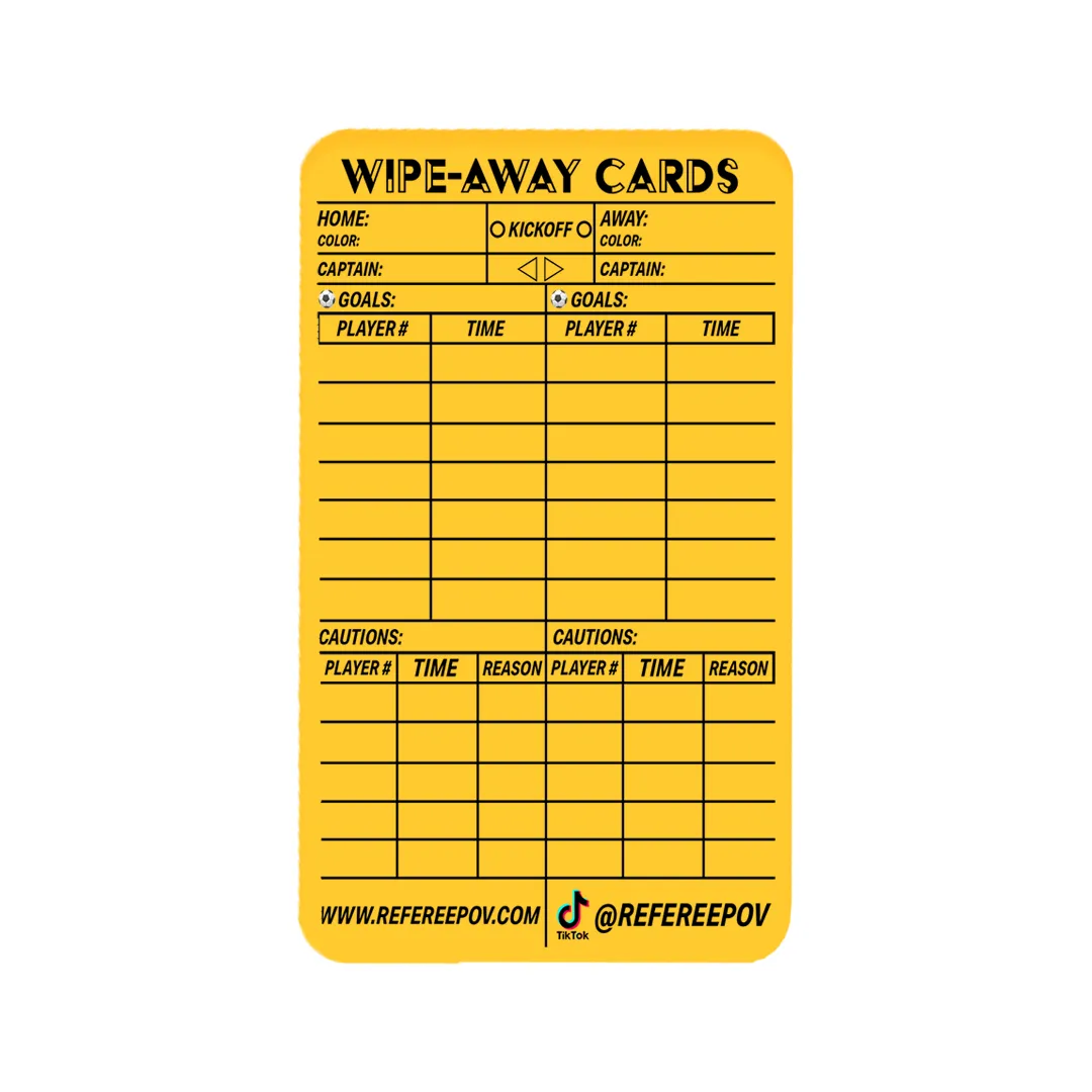 FOX 40 Classic CMG Whistle   Wipe-Away Cards