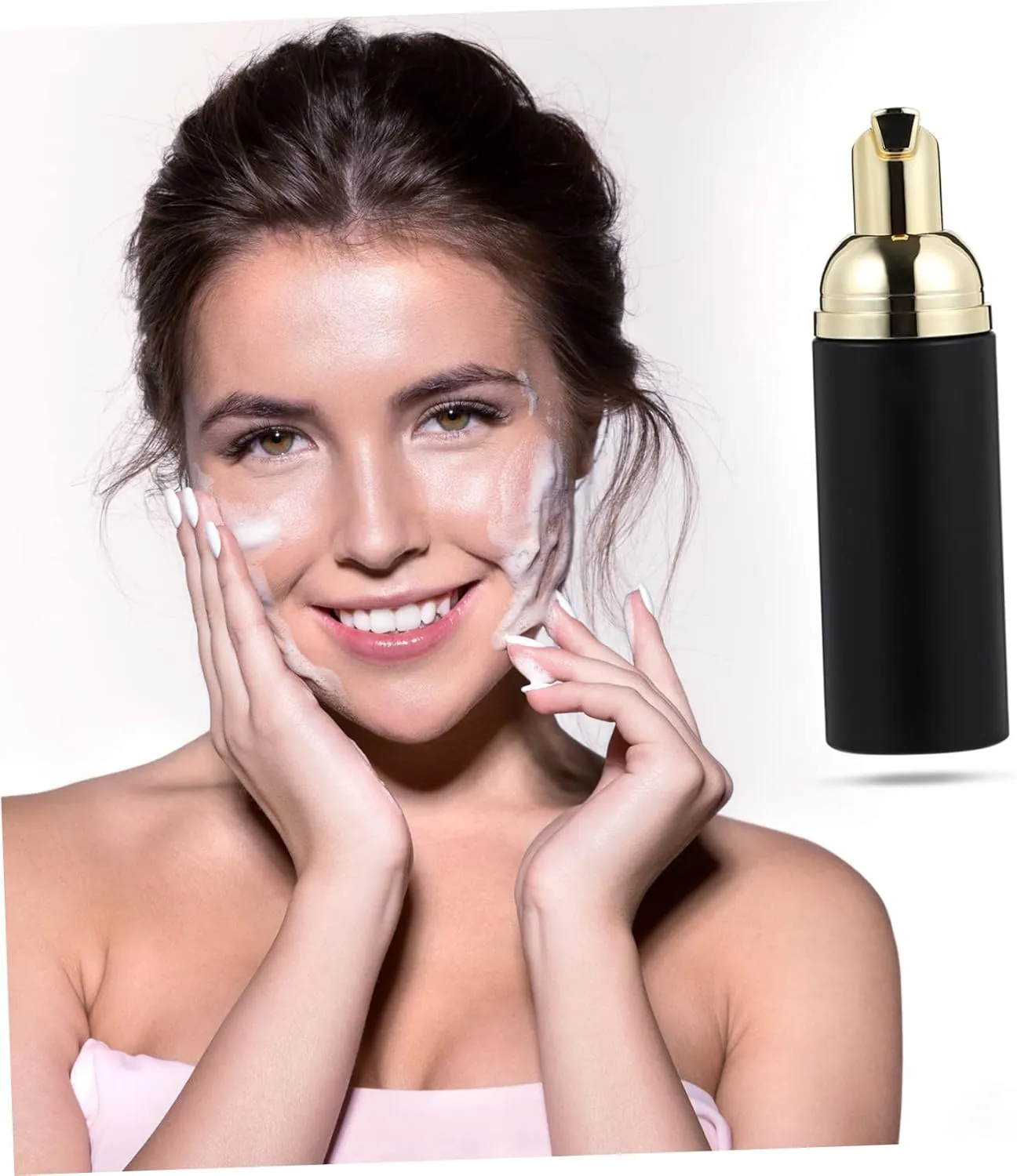 FRCOLOR 3sets 60ml Foam Pump Bottle Hand Soap Dispenser Leakproof Travel Bottles for Shampoo Body Wash 3pcs*3
