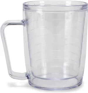FREEHEART Unbreakable Double-wall Insulated Coffee Mug 18 Oz | Fantastic Temperature Retention, Thermal Insulated! Dishwasher and Microwave Safe | BPA Free| Great Gift Idea