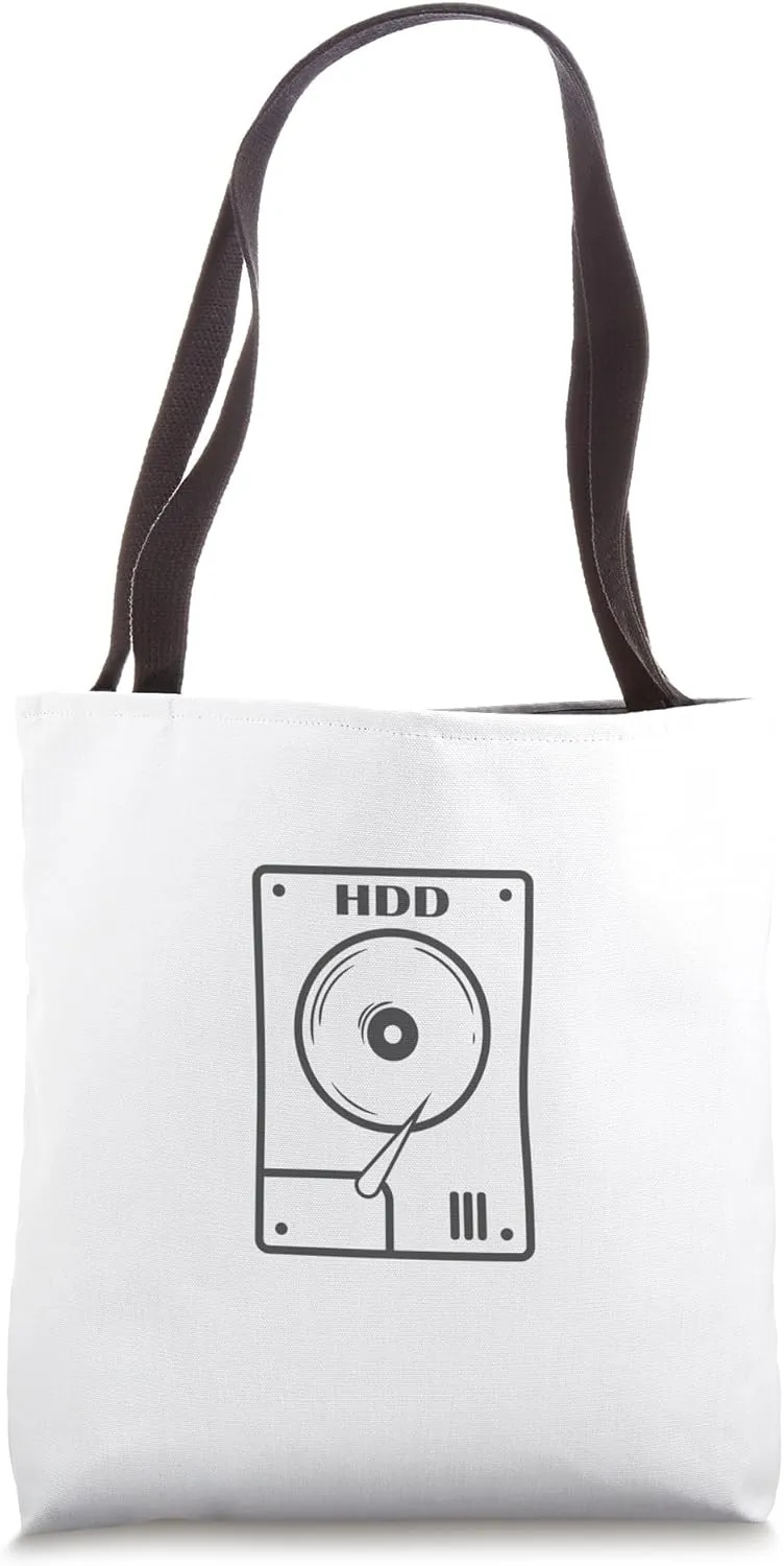 HDD Hard Disk Retro Storage Module Tote Bag