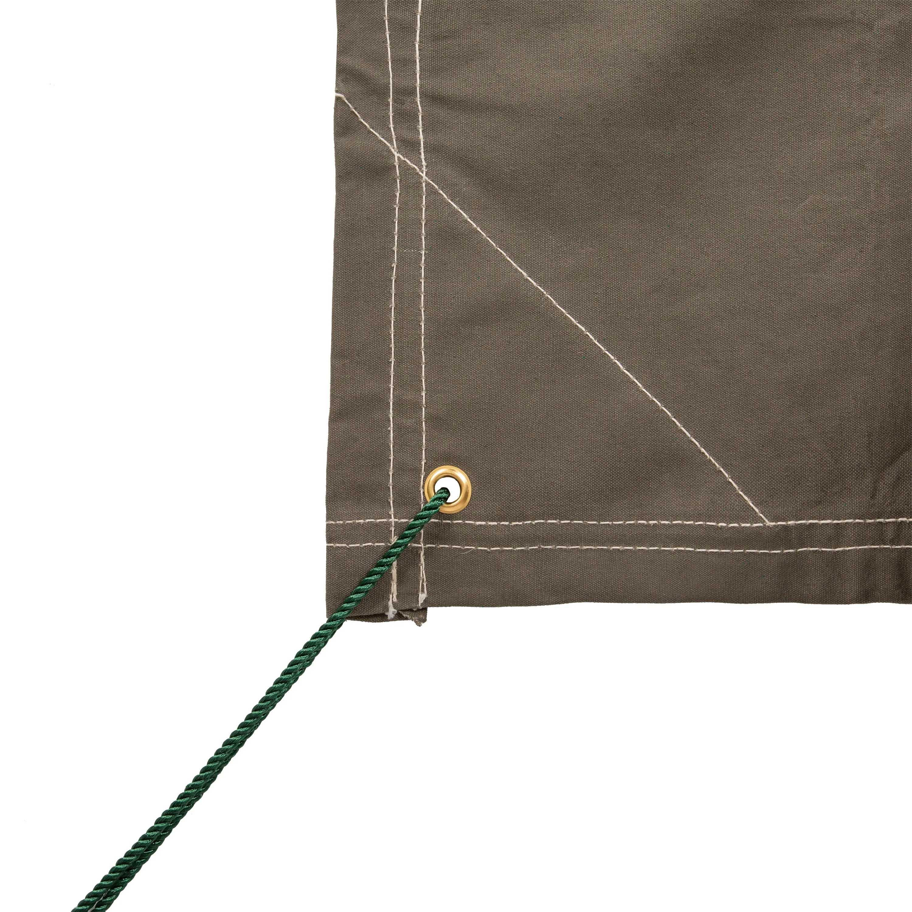 Heavy Duty Canvas Tarp - 10 X 12 Ft